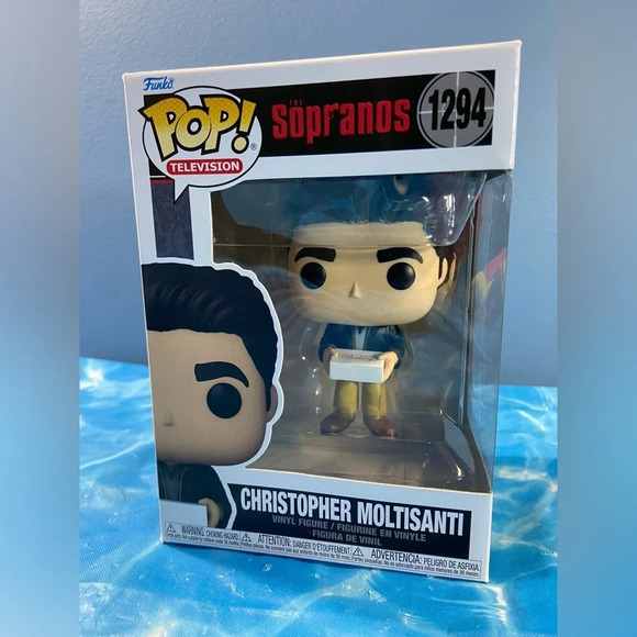 The Sopranos - Christopher Moltisanti w/ New Jersey Bakery Box -#1294 Funko Pop! - Picture 2 of 5